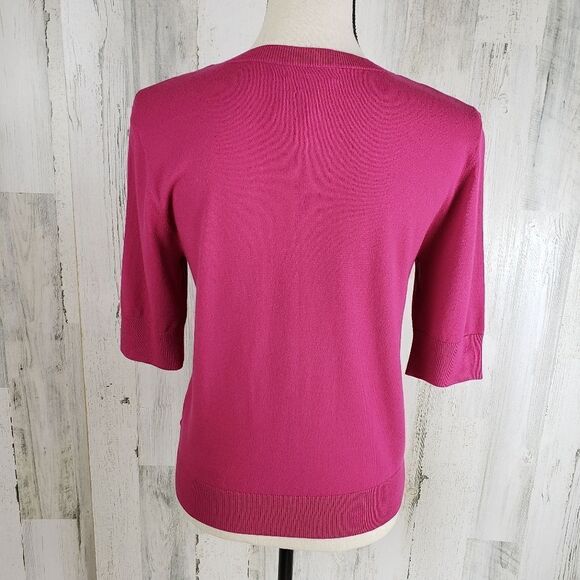 DKNY Lightweight Knit Cardigan Sz M - Picture 5 of 10